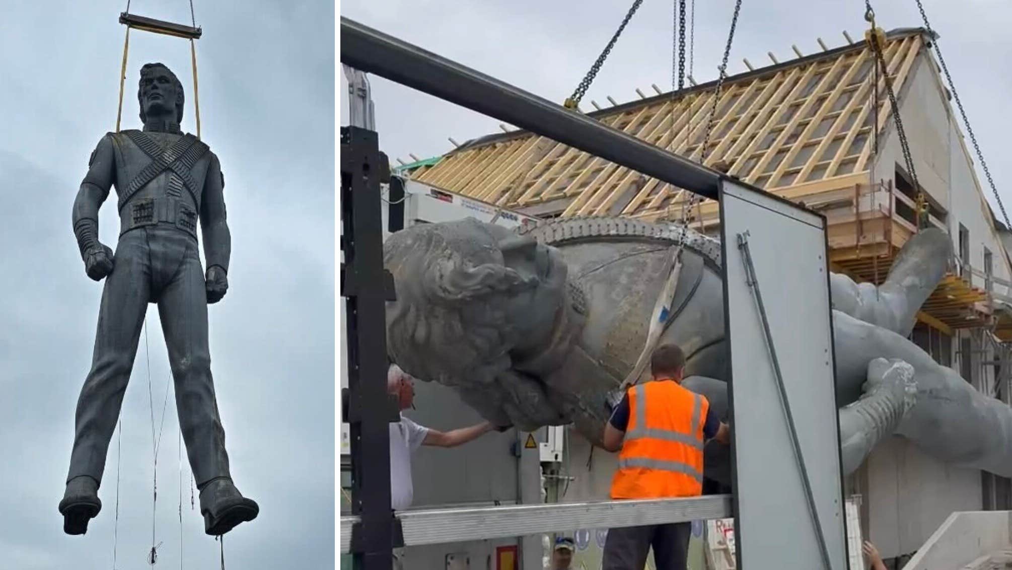 Hemliga ägaren om Michael Jackson-statyn: ”Valt en plats”