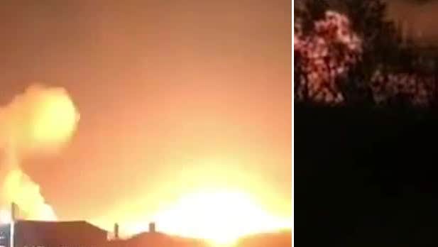 Nattliga explosioner i Ryssland