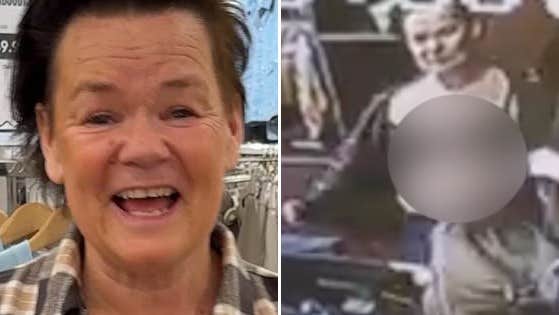 Heléne råkade visa brösten på jobbet – fångad på video: ”Helt sinnessjuk”