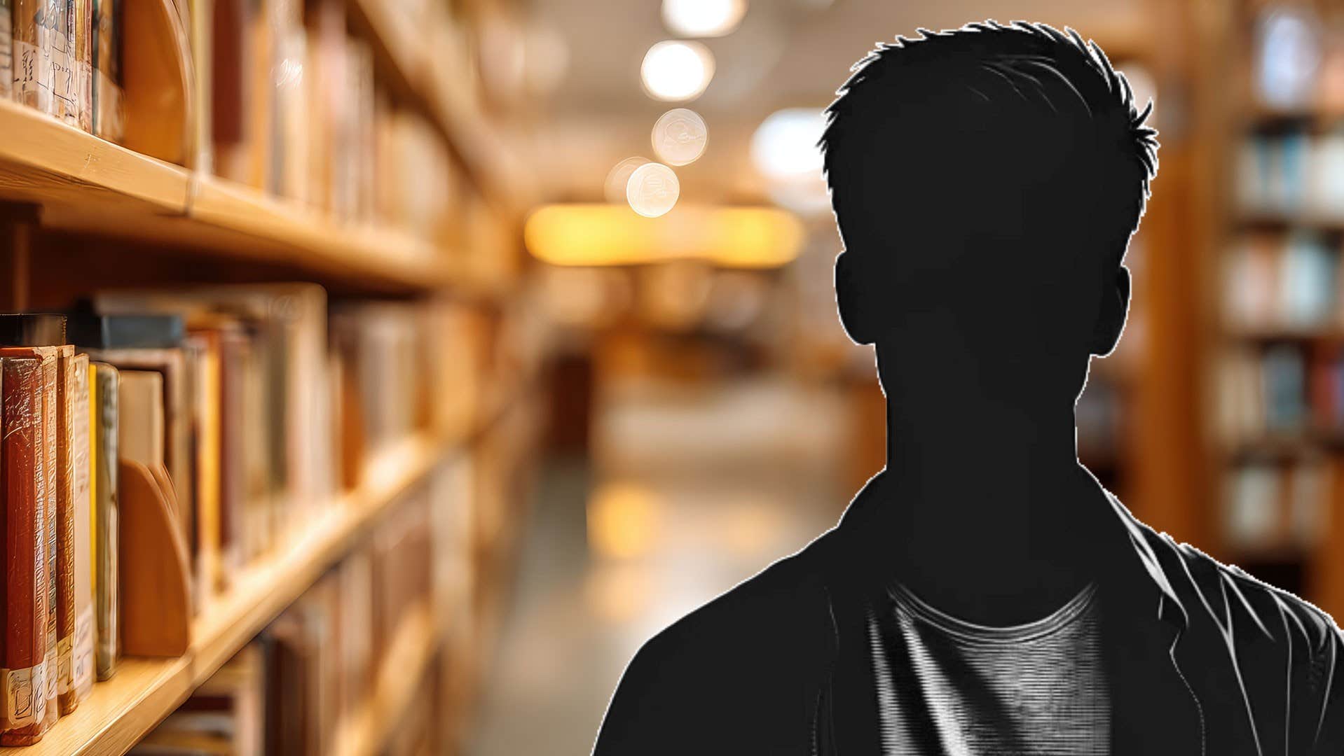 Pojke straffvåldtog flicka vid bibliotek