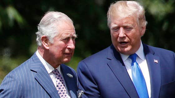 Trump: Kungen kan rädda den