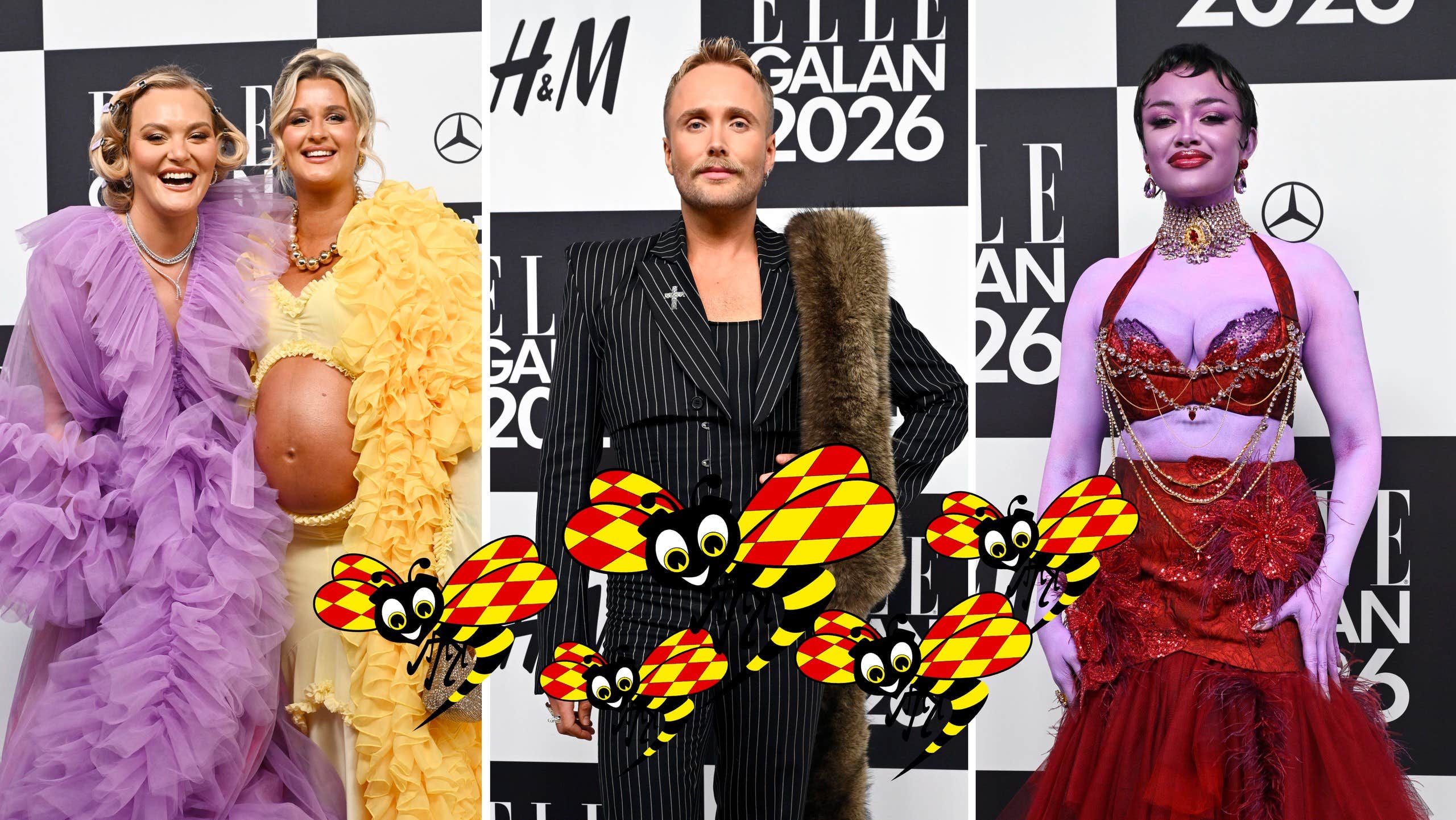 Elle-galan 2026 – så klädde sig kändisarna på röda mattan