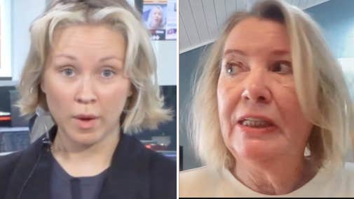 Tvingas avbryta direktsändningen om Trump