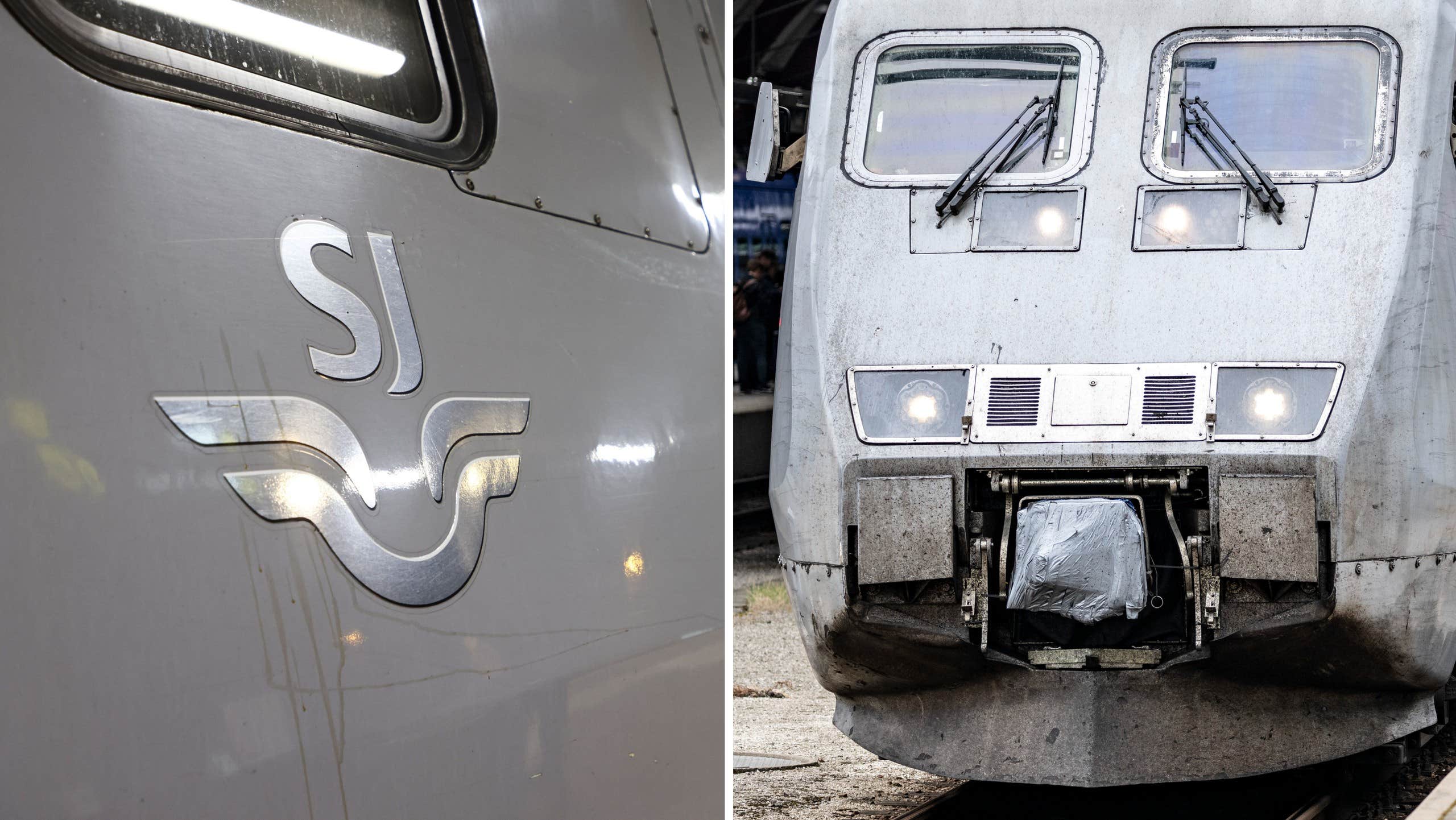 JUST NU: Många tåg akutstoppade