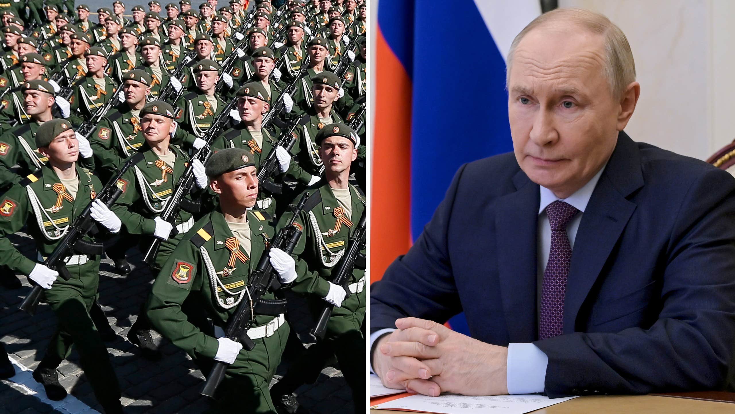 Uppgifter: Ryska militärparaden minskar krafti