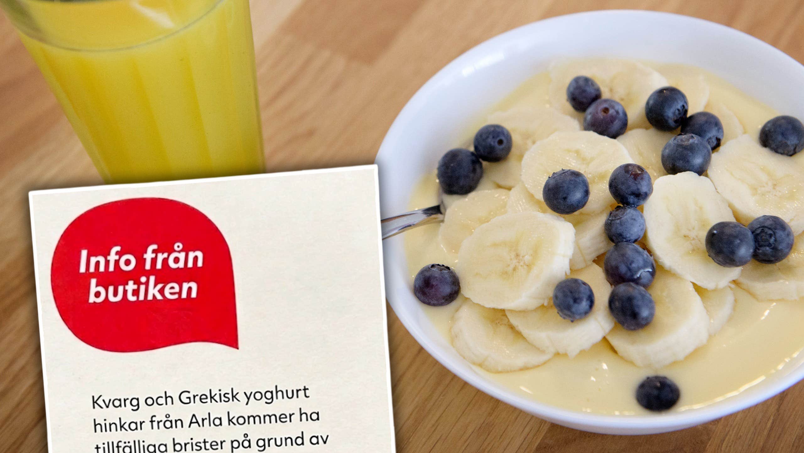 Varningen från Arla – efter bristen på kvarg i Sverige
