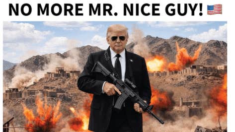 ”No more Mr. Nice guy”