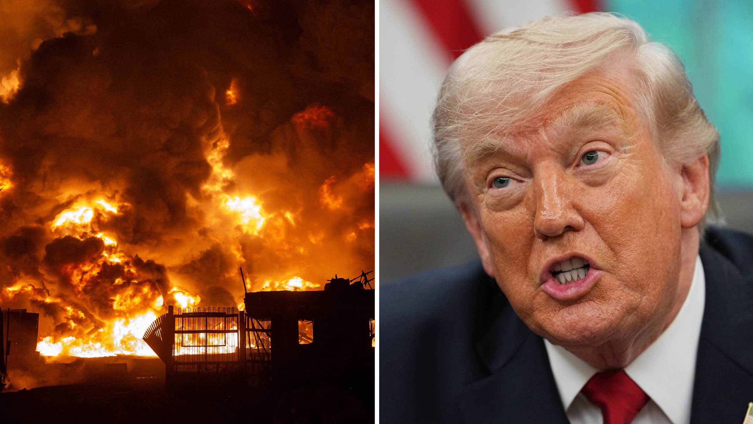 Trumps planer: Nya ”kraftfulla” attacker mot Iran