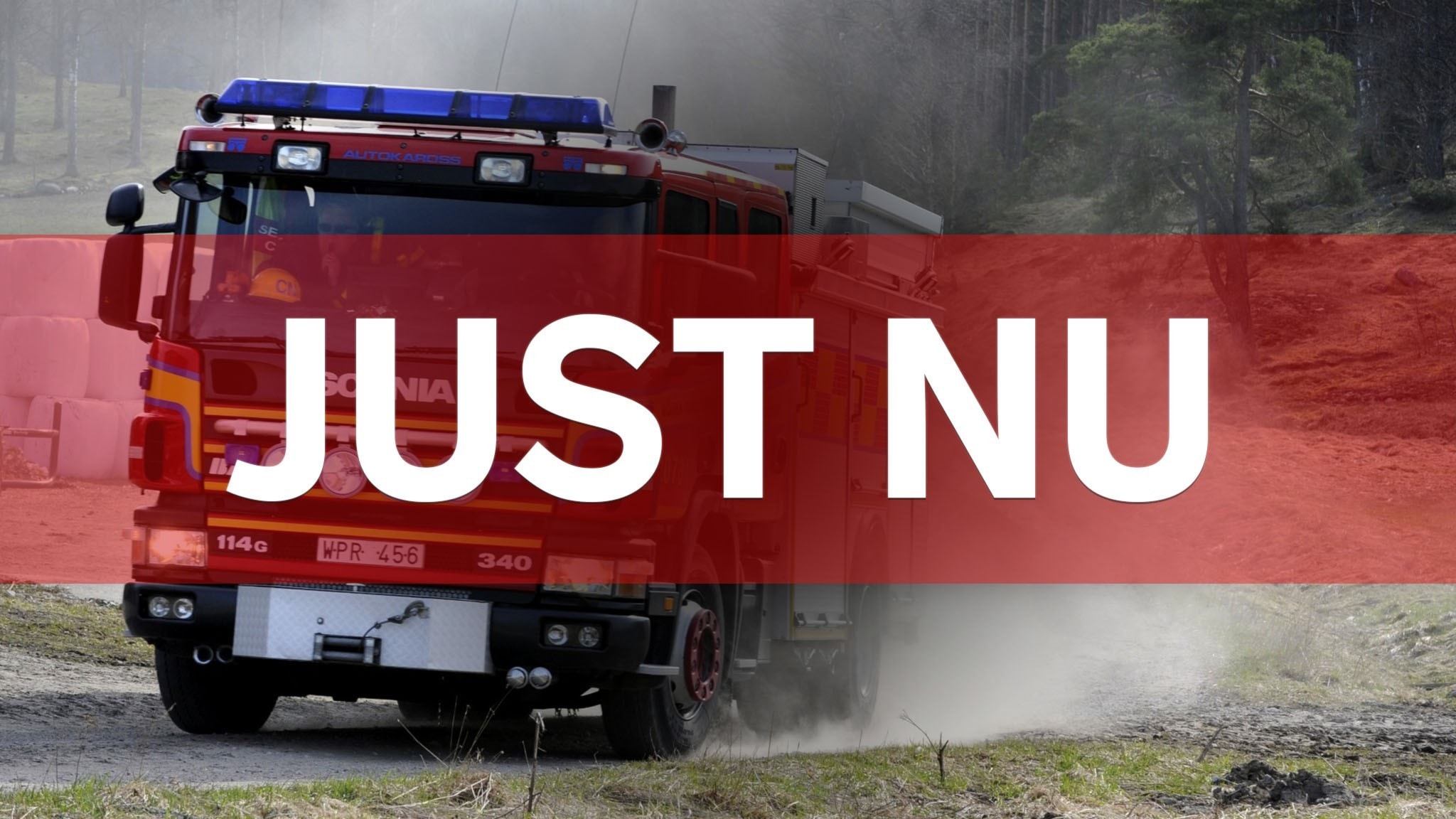 Storbrand i Malmö – rökpelare syns över stan