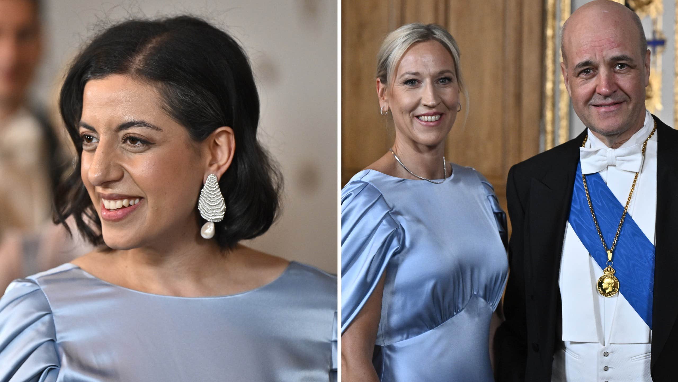 Två gäster – samma klänning på kungens middag