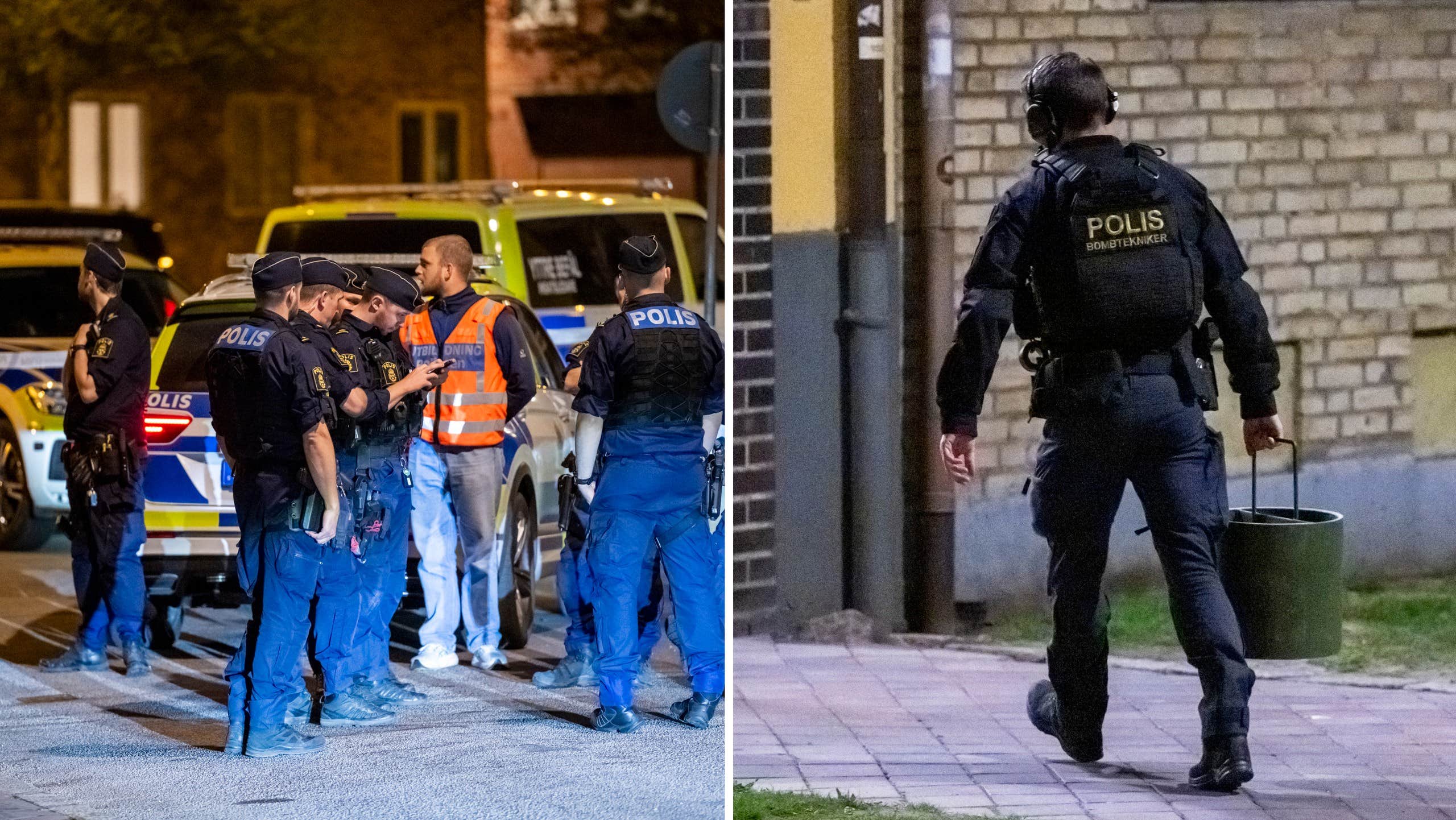Man gripen efter att handgranat exploderade i Malmö