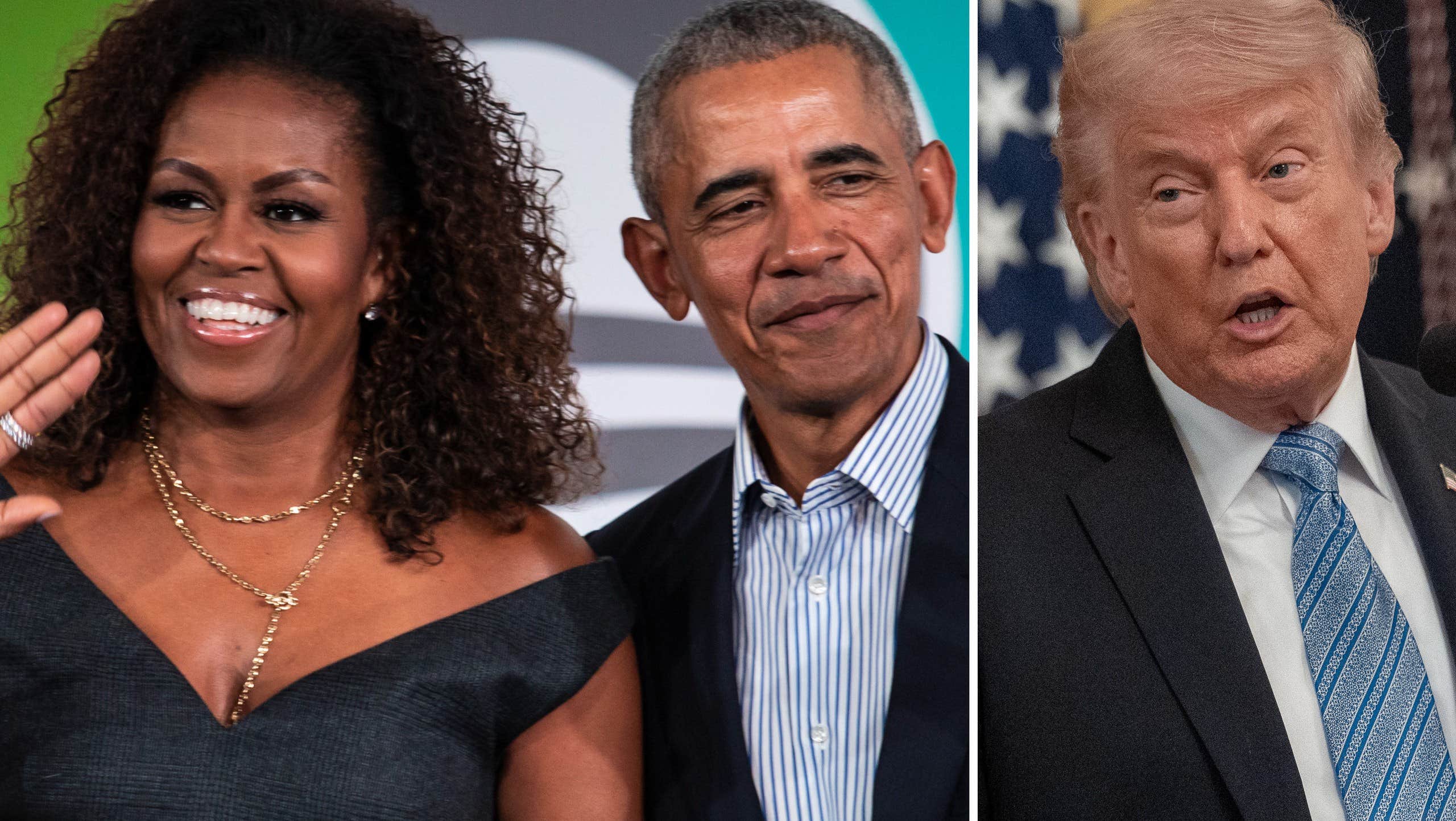 Obama: Trump tär på mitt äktenskap