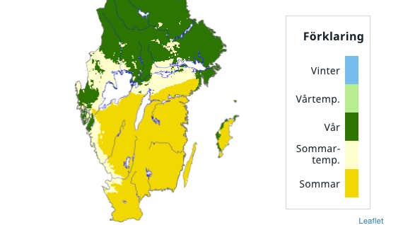 Sommaren är här – men i norr är det vinter