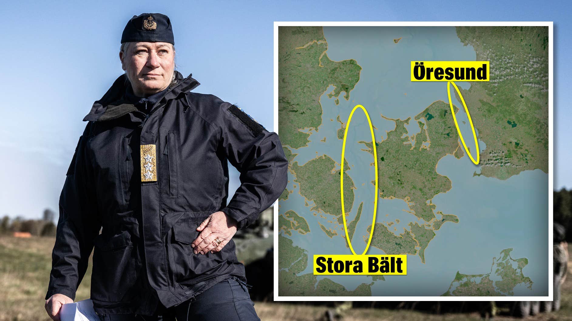 Ryssland kan blockera Öresund – viceamiral Skoog Haslum varnar