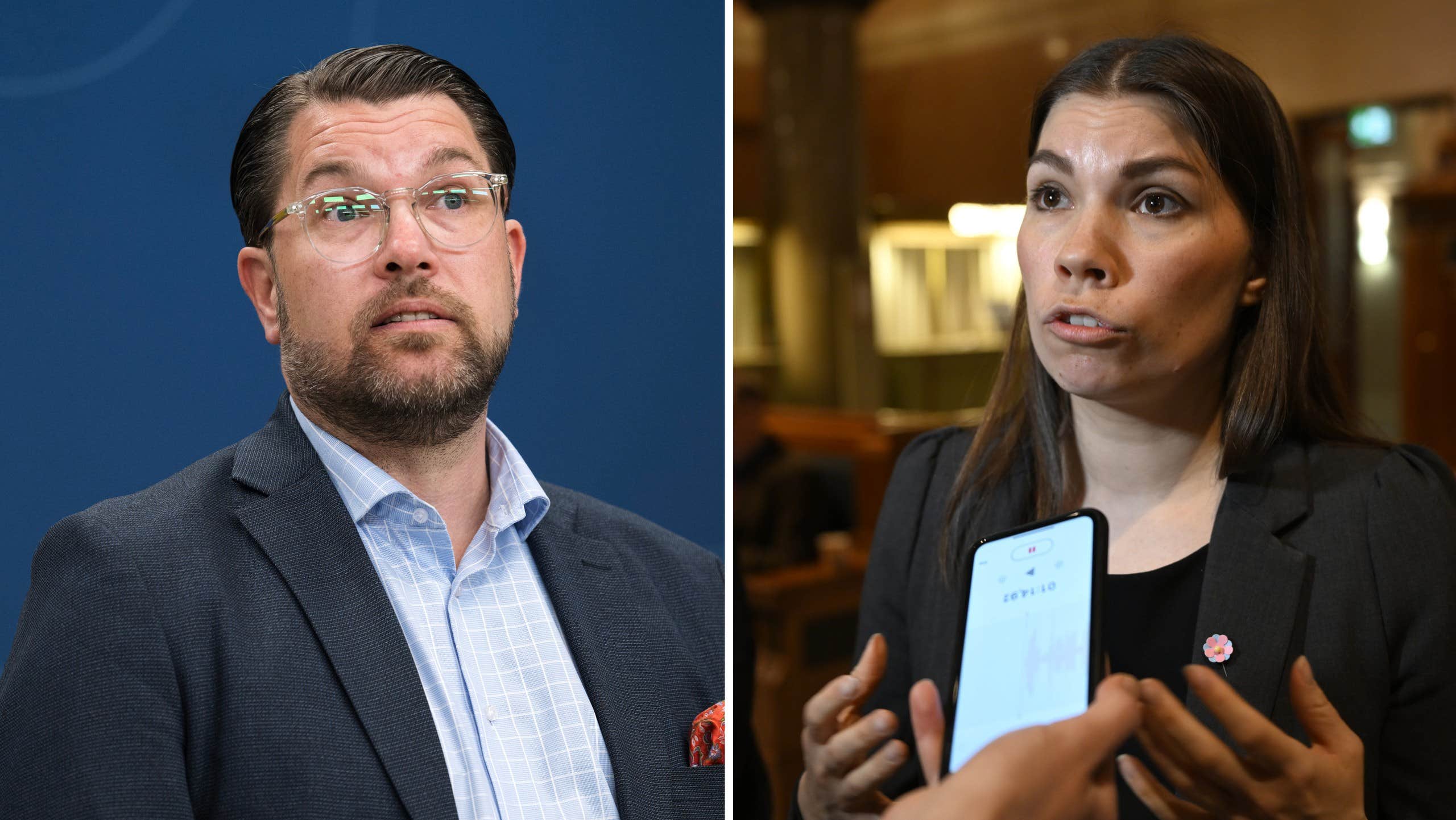 Rasar mot Åkesson: ”Står och ljuger”