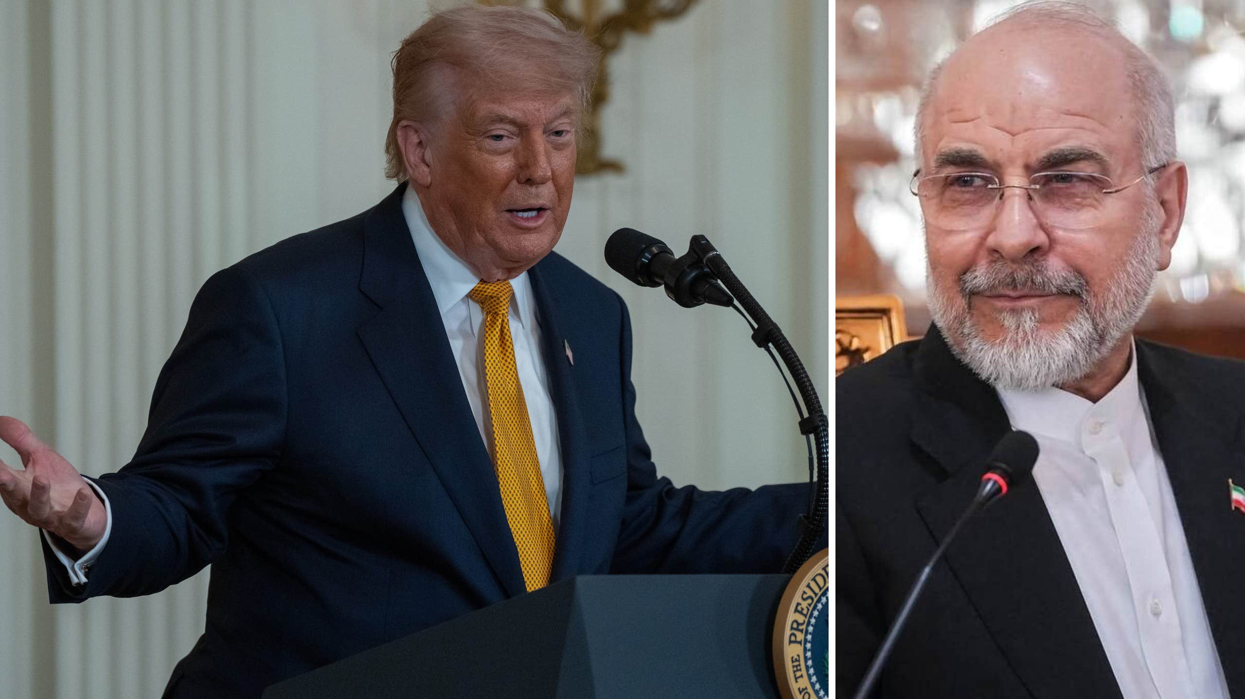 Iranska hånet – mot Trumps hoppfulla ord