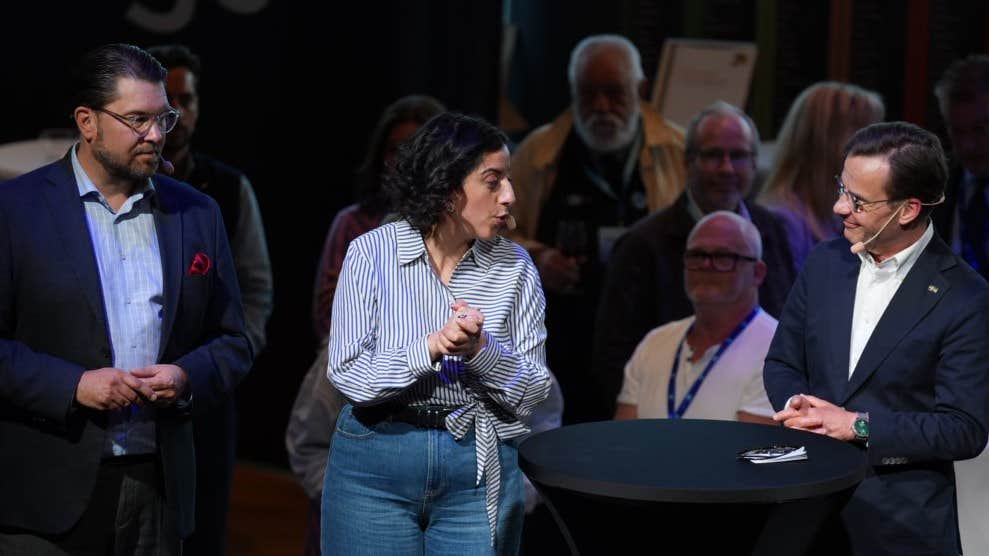 Hemligt SD-besök på M-mötet: ”Viktigt”