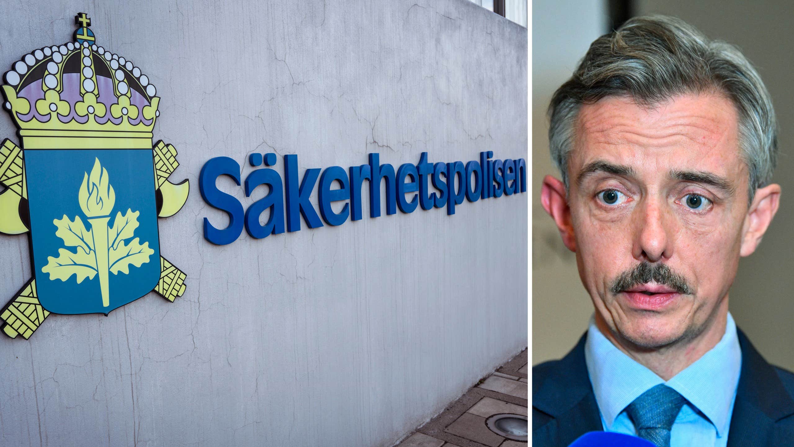 Två gripna – Säpo utreder hemligt säkerhetsmål