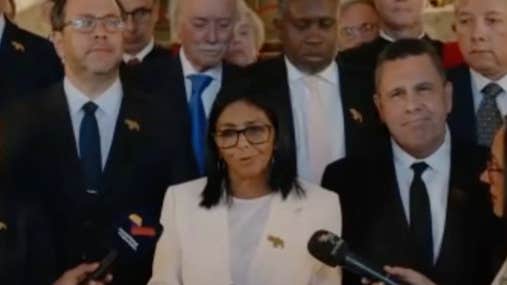 Venezuelas markering mot Trump