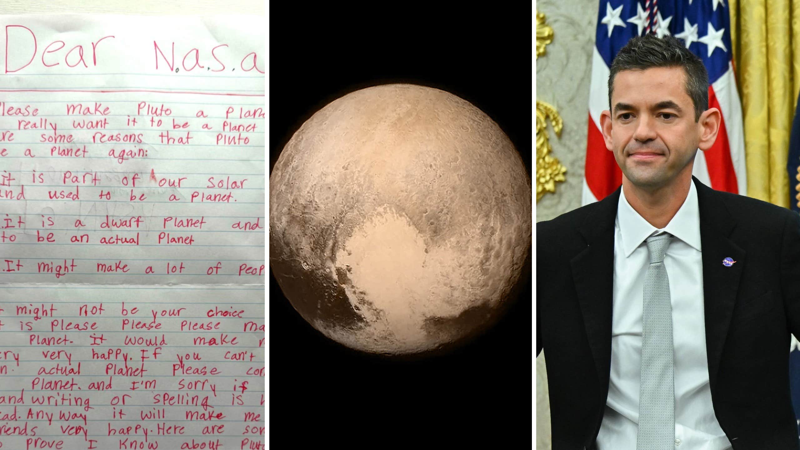 Vädjan till Nasa – gör Pluto till en planet igen