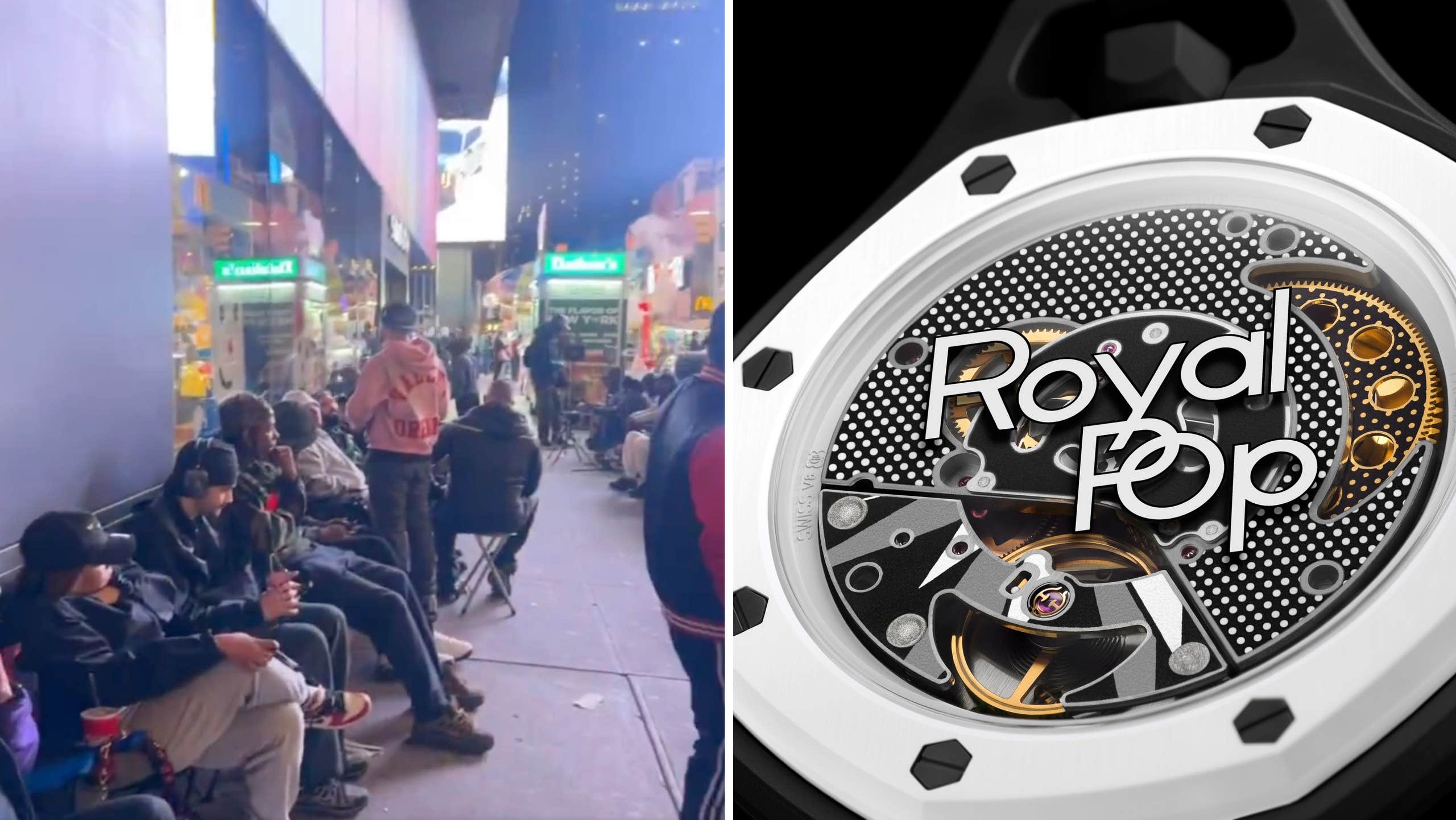 Stor hajp inför samarbetet mellan Swatch och Audemars Piguet