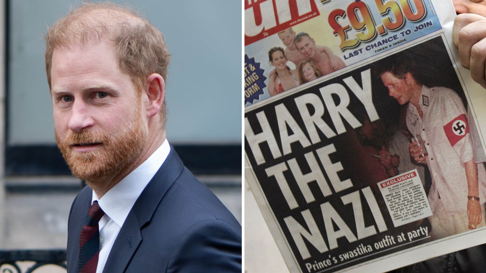Prins Harry talar ut – 20 år efter naziskandalen