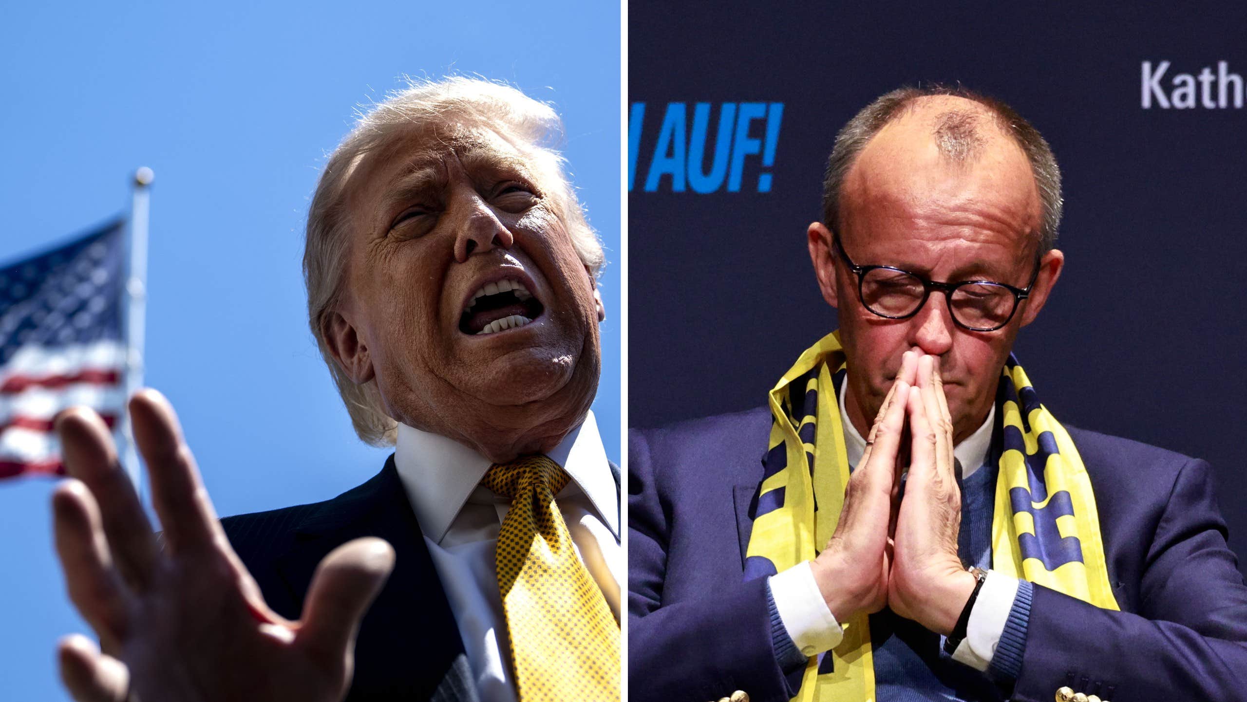 Merz hånade Trumps USA – fick applåder