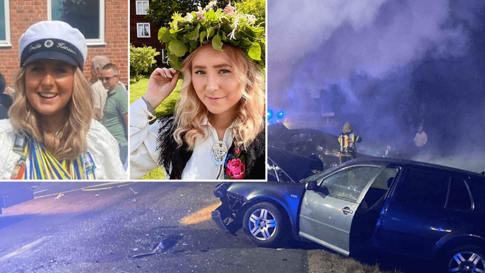 Kaoset bland bilvraken: ”Ser att det brinner”