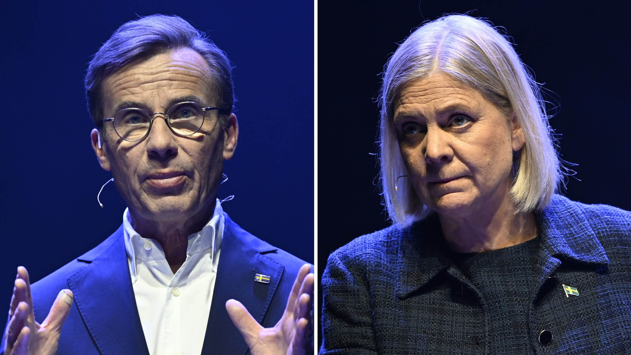 Slår tillbaka mot attacken: Lite desperat