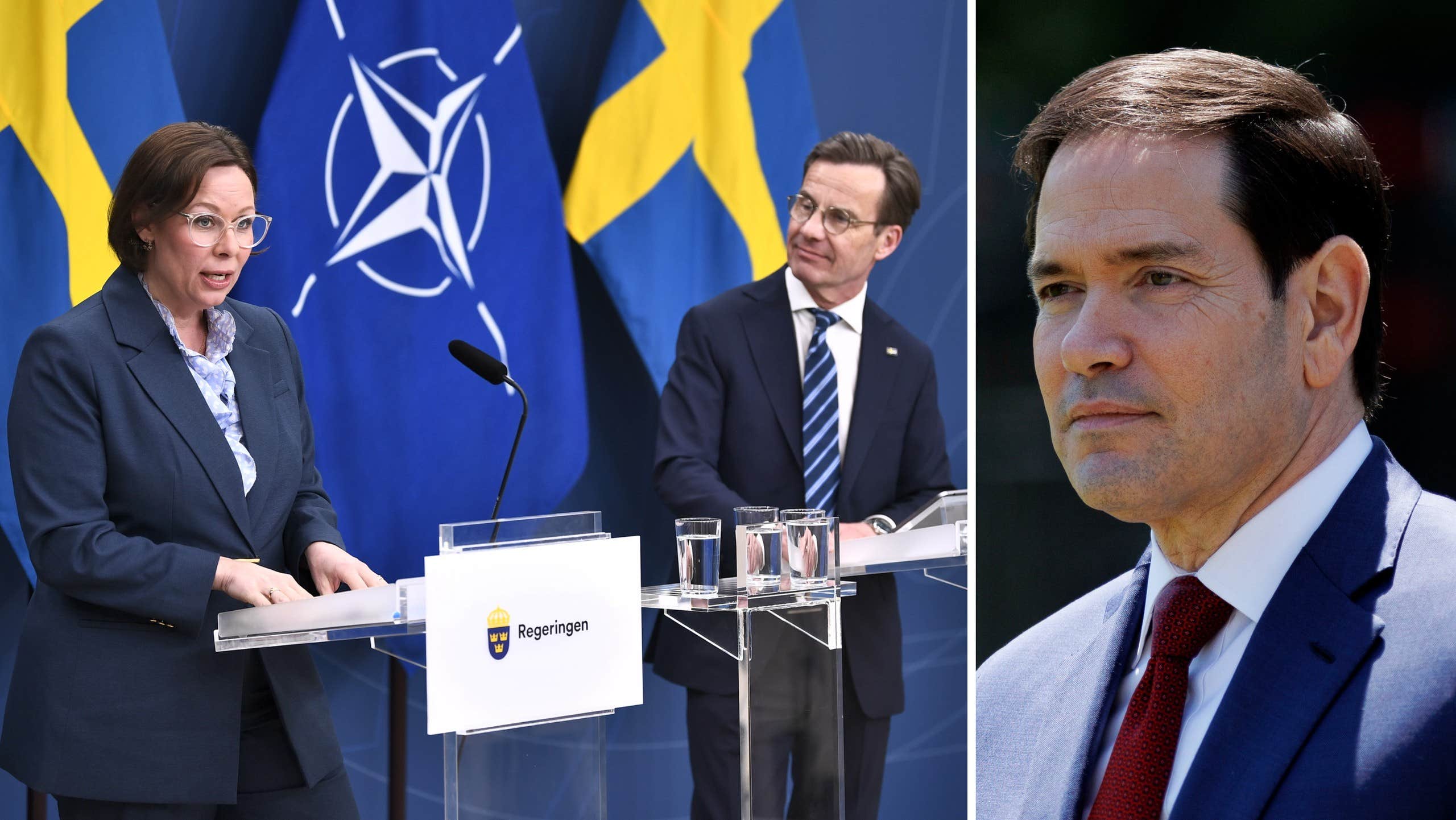 Sveriges plan: Pressa Rubio om Ryssland och stödet till Ukraina