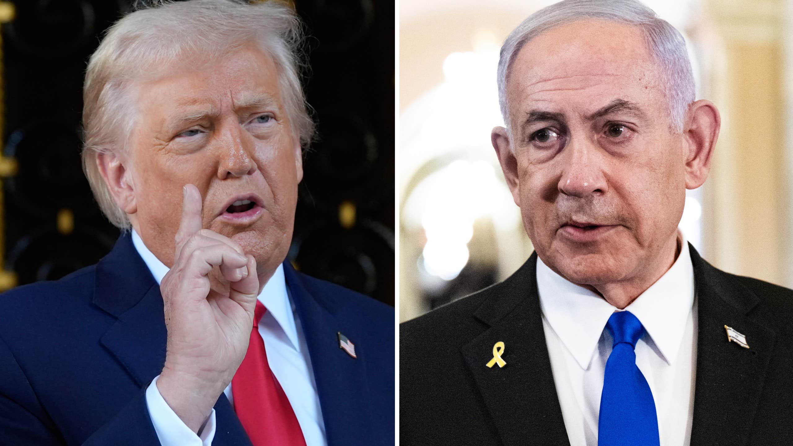 Israels ilska efter Trumps ord om Iran