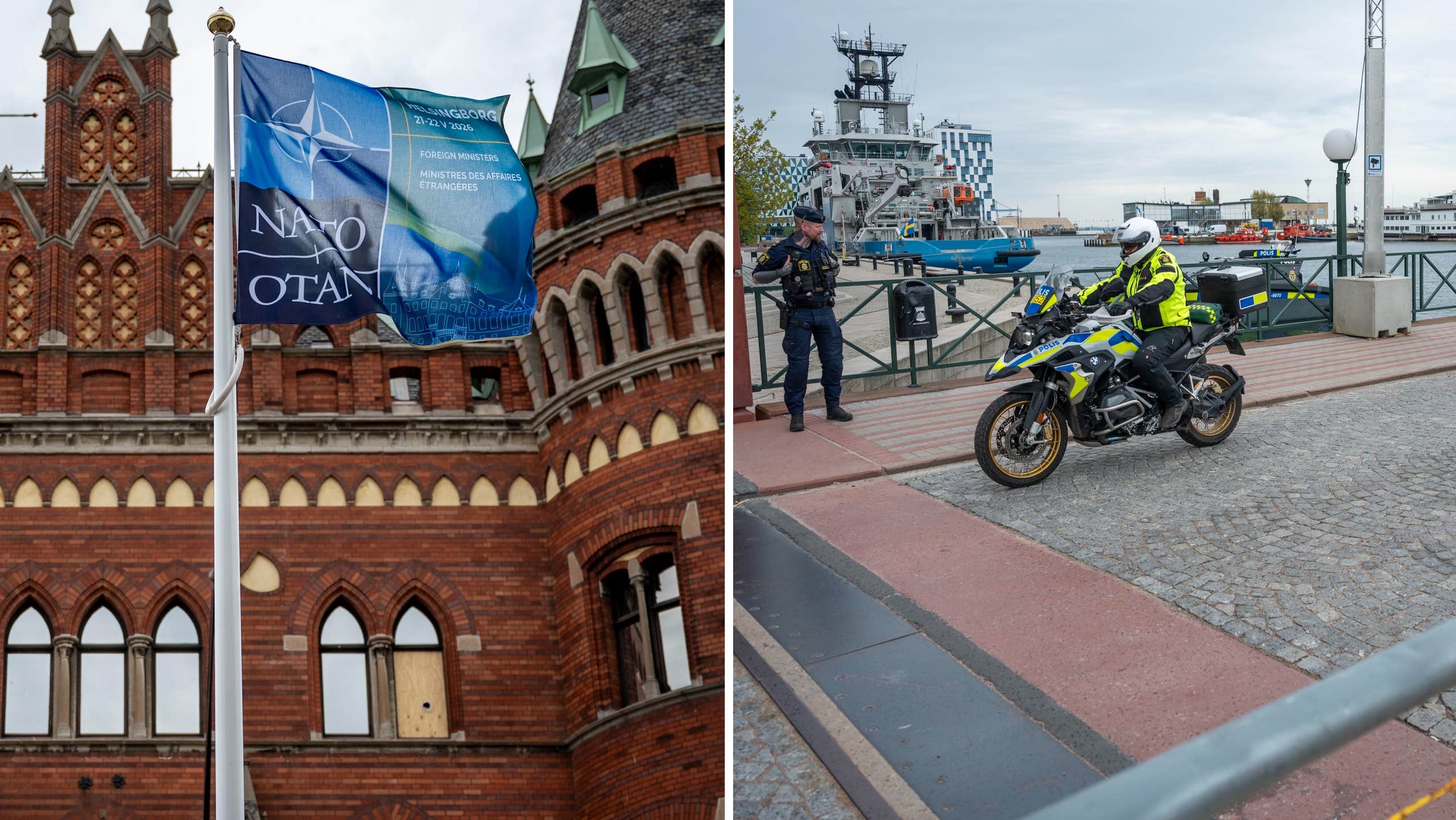 Polisens varning inför Natomötet
