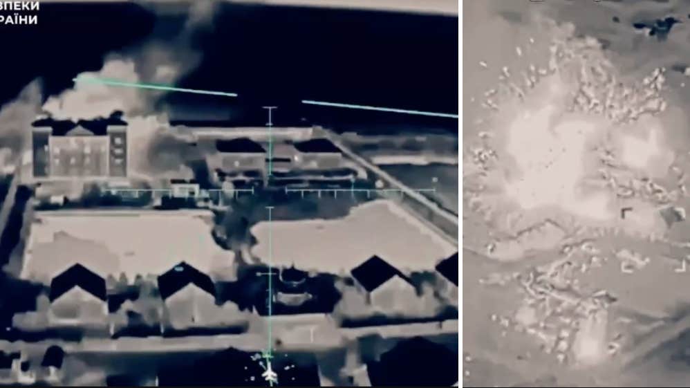 Stor ukrainsk attack mot FSB-högkvarter