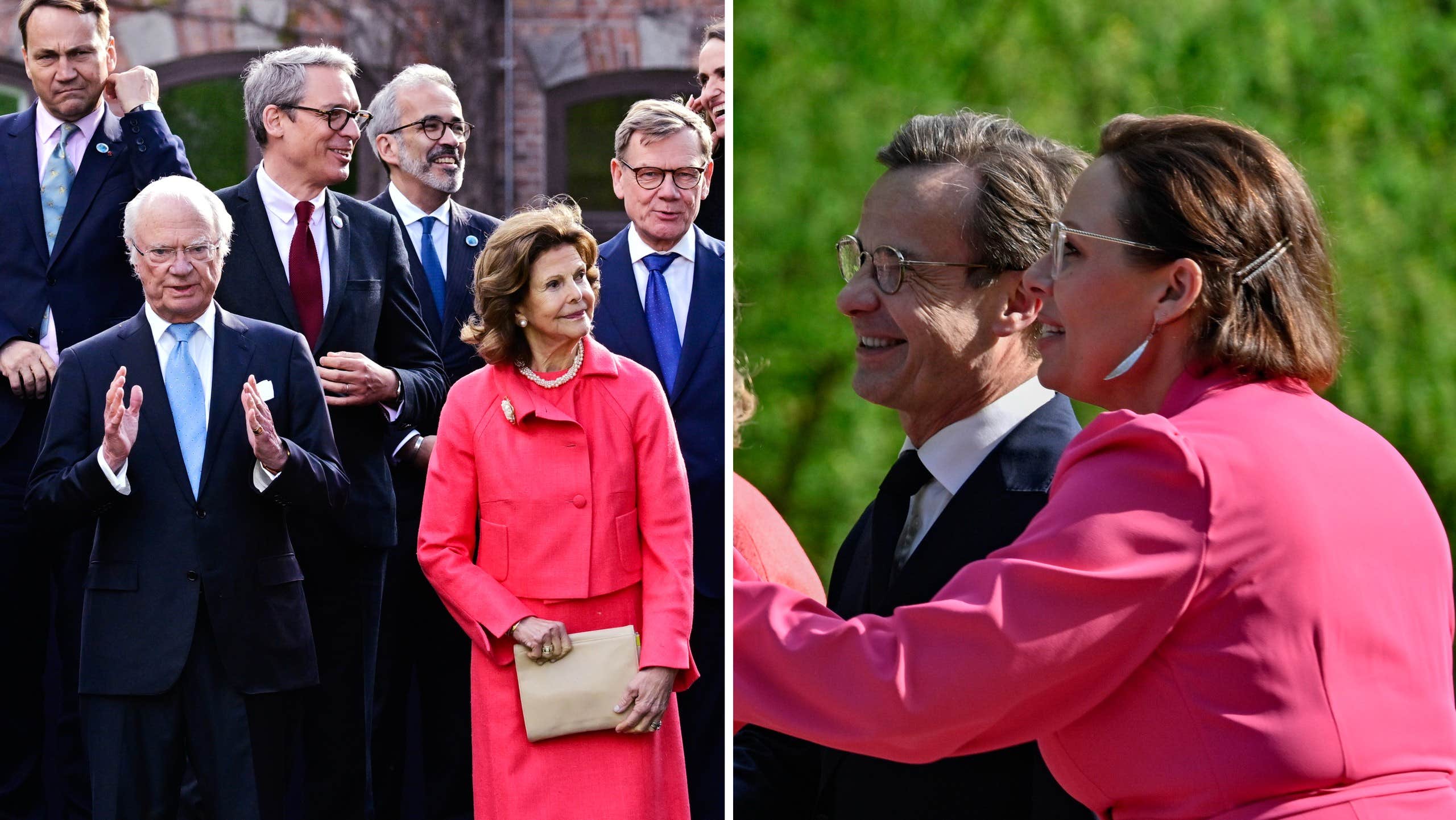 Hyllas för bilderna från mötet: ”Förlåt”