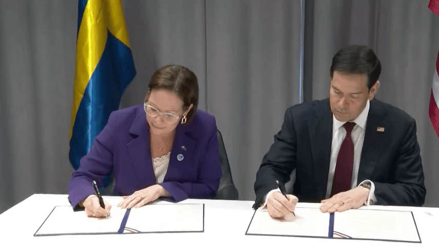 JUST NU: Svenskt avtal med USA