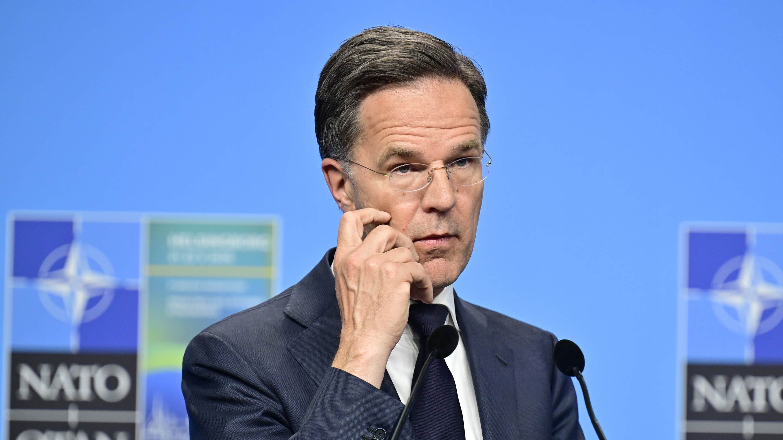 Mark Rutte: USA tydligt förankrat i Nato • Tonar ner splittringen