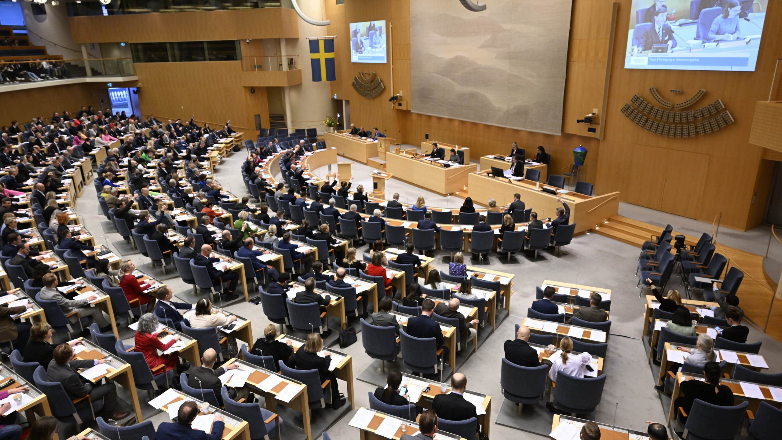 Kräkkaos i riksdagen: ”Väldigt annorlunda”