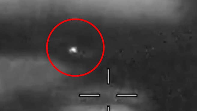 Amerikanska UFO-klippet – filmad i Europa